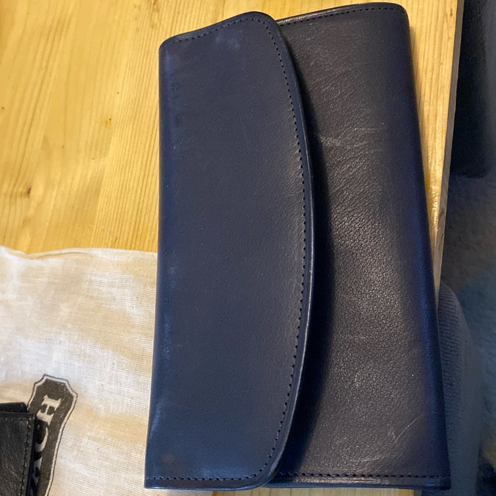 Black leather never used Coach wallet